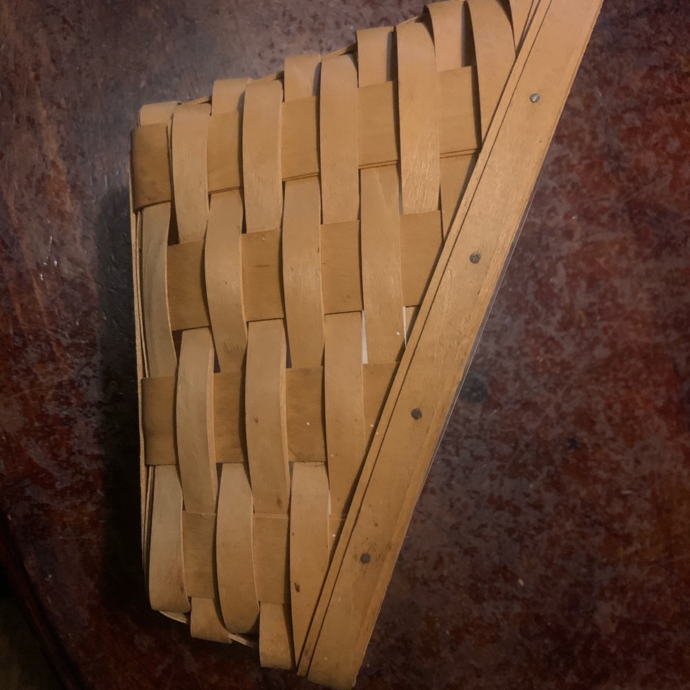 Woven Tan Basket